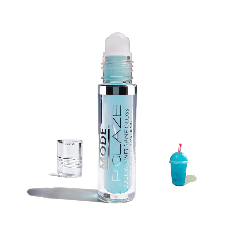 MODE Lip Glaze Bubble Gum Flavored Lip Gloss Hydrating Sheer Wet Shine