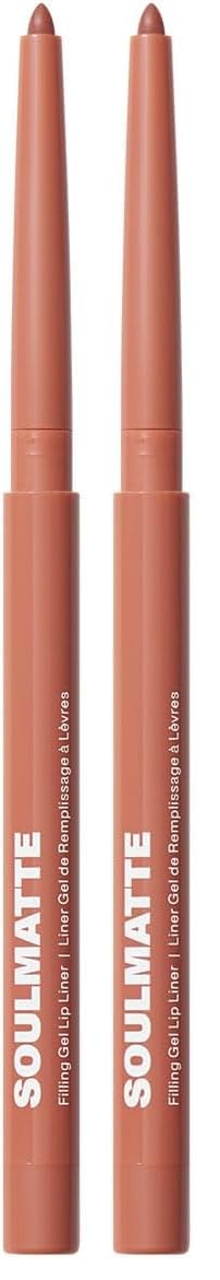 MORPHE Soulmatte Gel Lip Liner - Creamy Lip Pencil with a Matte Formula - Precision Contour Pencil with Sweet Almond & Tea Seed Oil for Long-Lasting Definition - Other Half (0.007 oz)