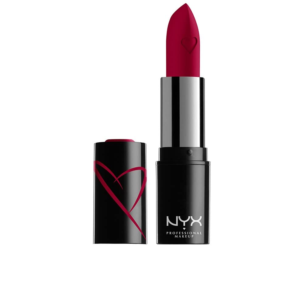 NYX PROFESSIONAL MAKEUP Shout Loud Satin Lipstick, Infused With Shea Butter - Cali (Honey Brown)