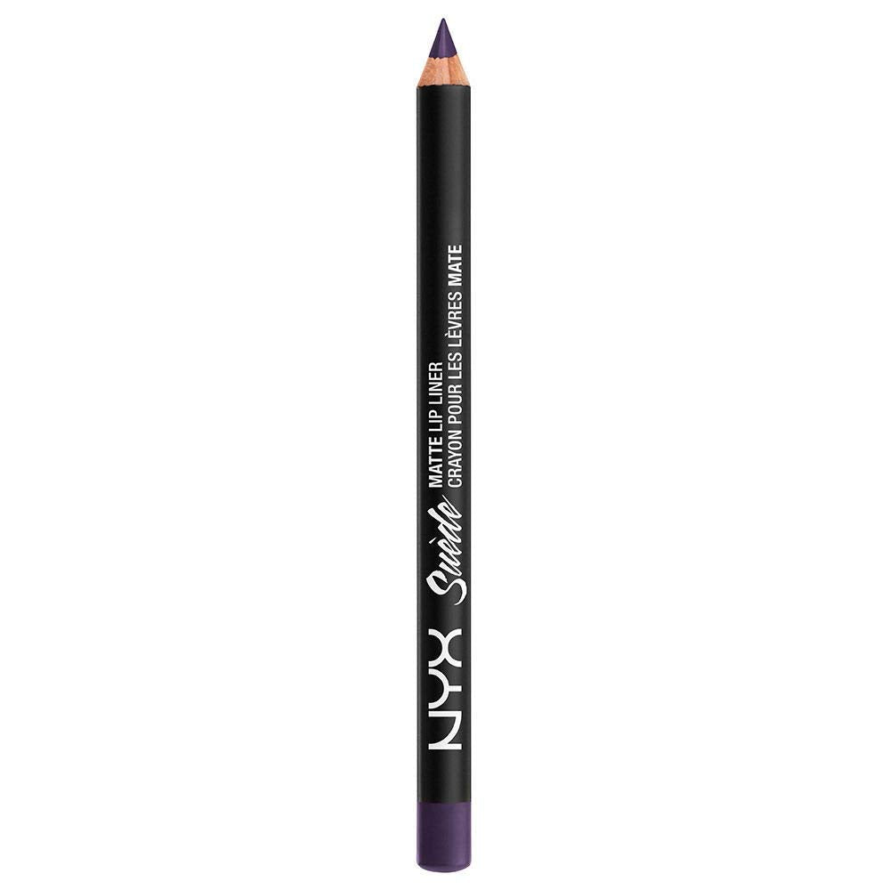 NYX PROFESSIONAL MAKEUP Suede Matte Lip Liner, Velvety-Smooth, Long-Lasting Formula For A Defined Lip Makeup Look - Cold Brew (Brown)