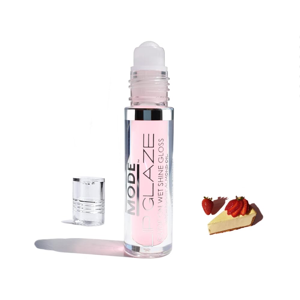 MODE Lip Glaze Bubble Gum Flavored Lip Gloss Hydrating Sheer Wet Shine