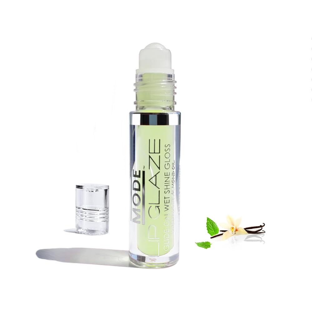 MODE Lip Glaze Bubble Gum Flavored Lip Gloss Hydrating Sheer Wet Shine