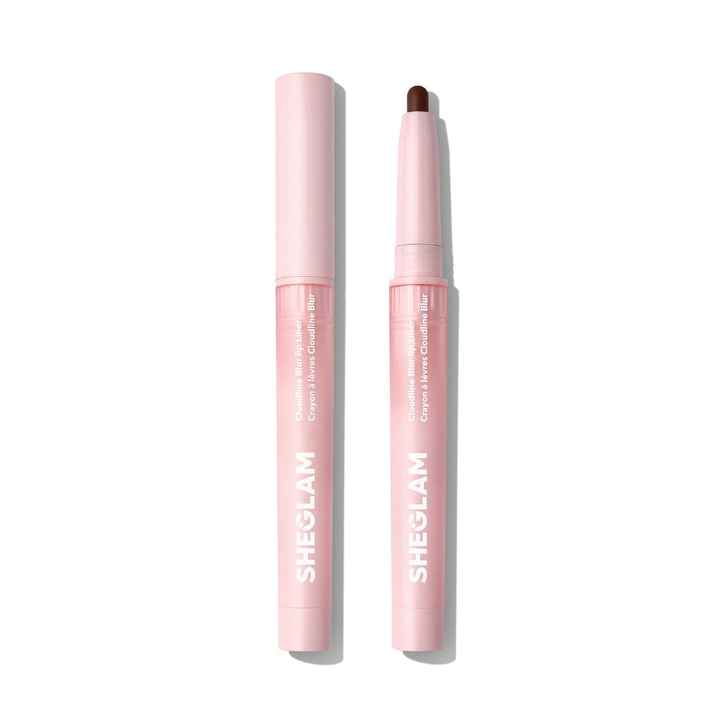 SHEGLAM Cloudline Blur Lip Liner Long Lasting,Vegan & Cruelty-Free Lip Stain-Petal Flush