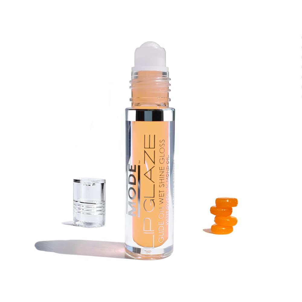 MODE Lip Glaze Bubble Gum Flavored Lip Gloss Hydrating Sheer Wet Shine