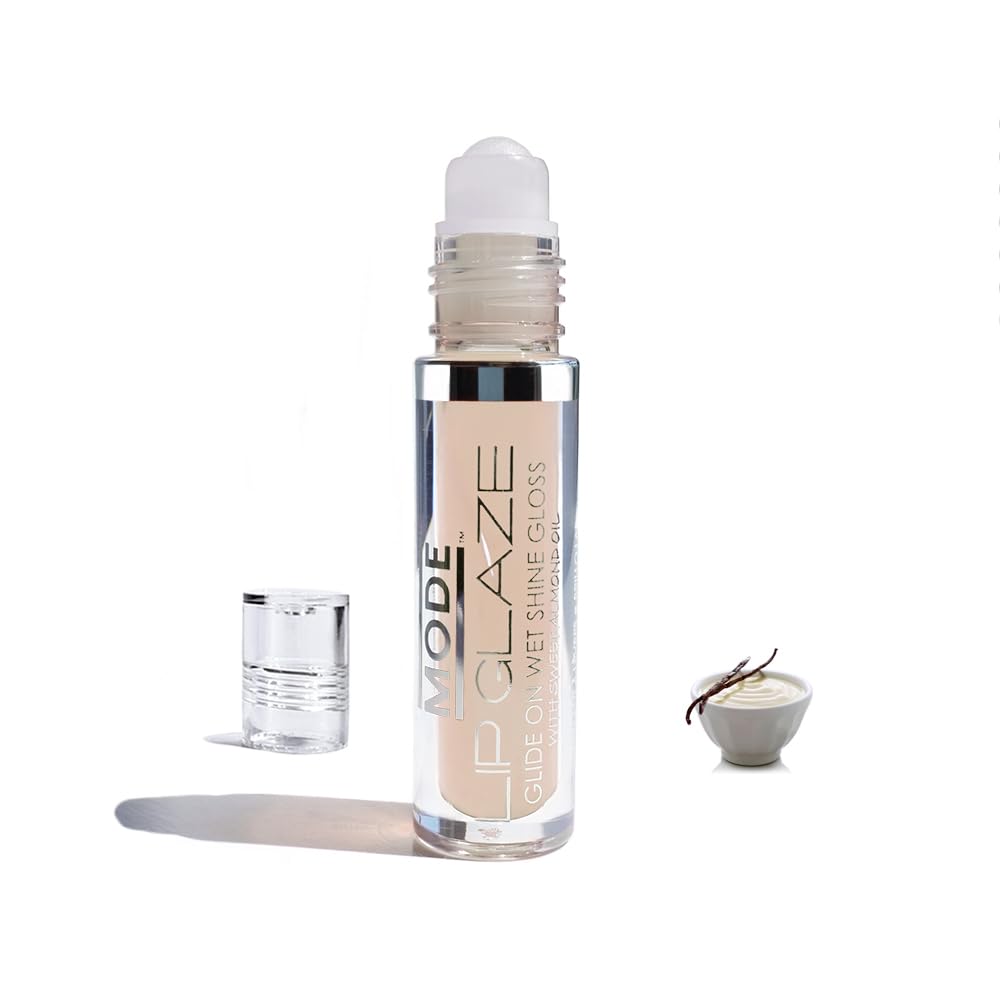 MODE Lip Glaze Bubble Gum Flavored Lip Gloss Hydrating Sheer Wet Shine