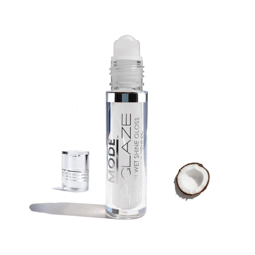 MODE Lip Glaze Bubble Gum Flavored Lip Gloss Hydrating Sheer Wet Shine