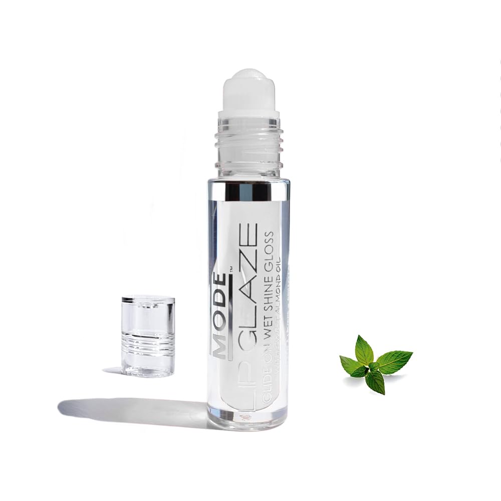 MODE Lip Glaze Bubble Gum Flavored Lip Gloss Hydrating Sheer Wet Shine