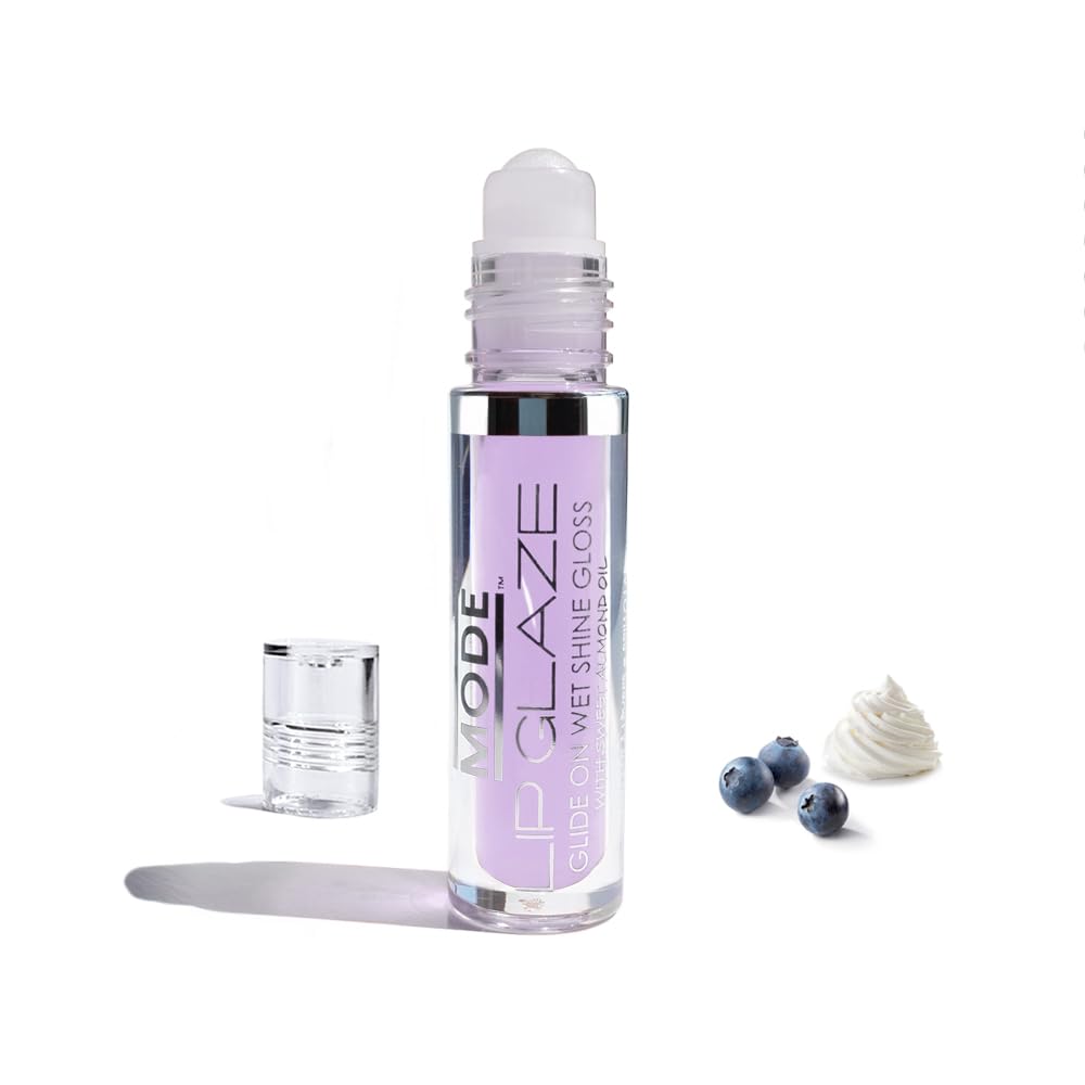MODE Lip Glaze Bubble Gum Flavored Lip Gloss Hydrating Sheer Wet Shine