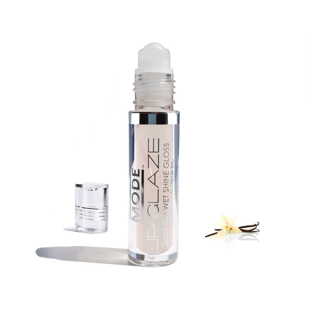 MODE Lip Glaze Bubble Gum Flavored Lip Gloss Hydrating Sheer Wet Shine