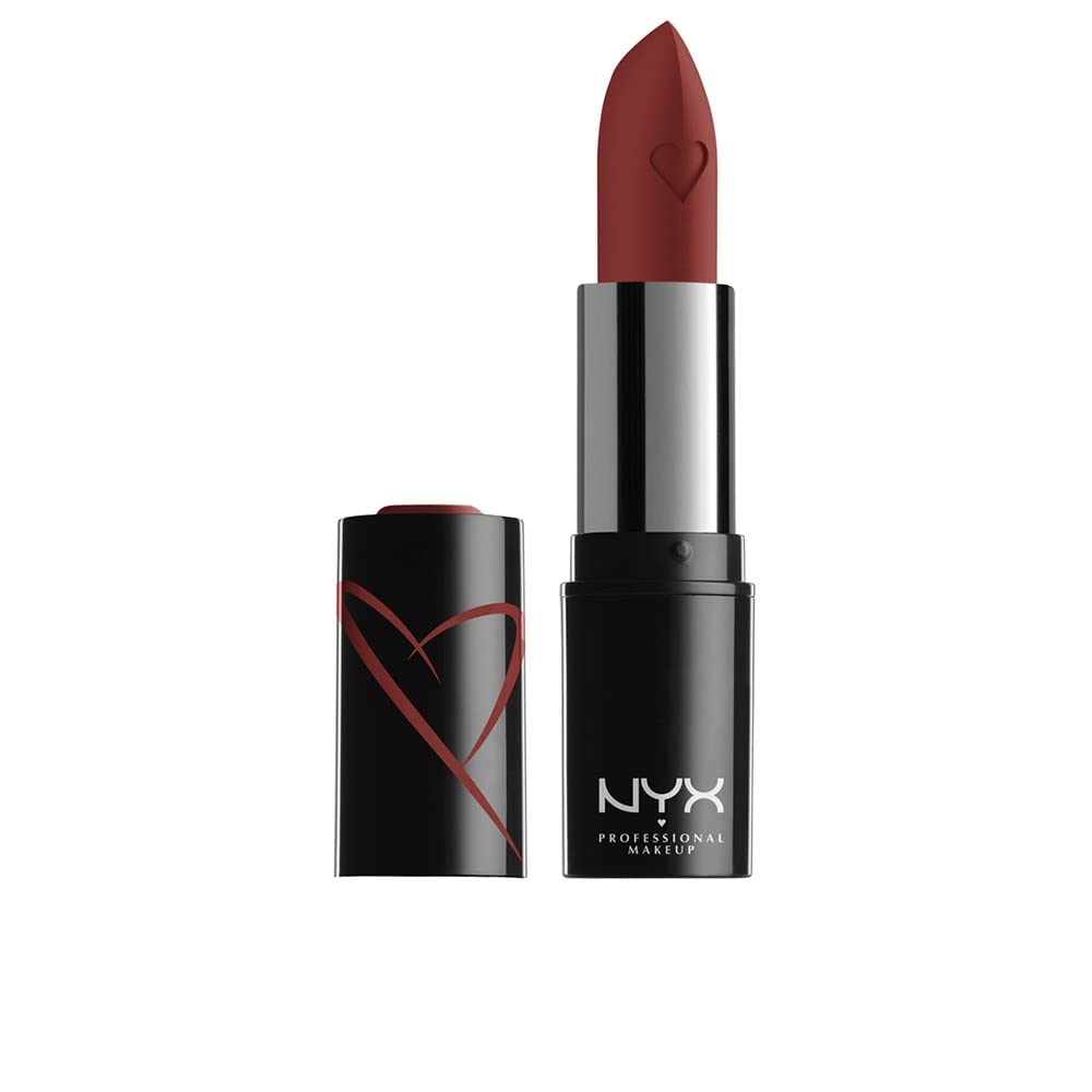 NYX PROFESSIONAL MAKEUP Shout Loud Satin Lipstick, Infused With Shea Butter - Cali (Honey Brown)
