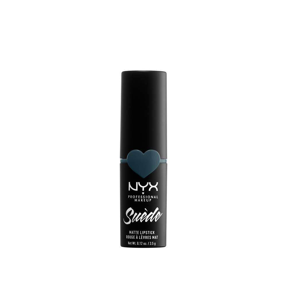 NYX PROFESSIONAL MAKEUP Suede Matte Lipstick, Vegan Formula - Free Spirit (Medium Nude with Pink)