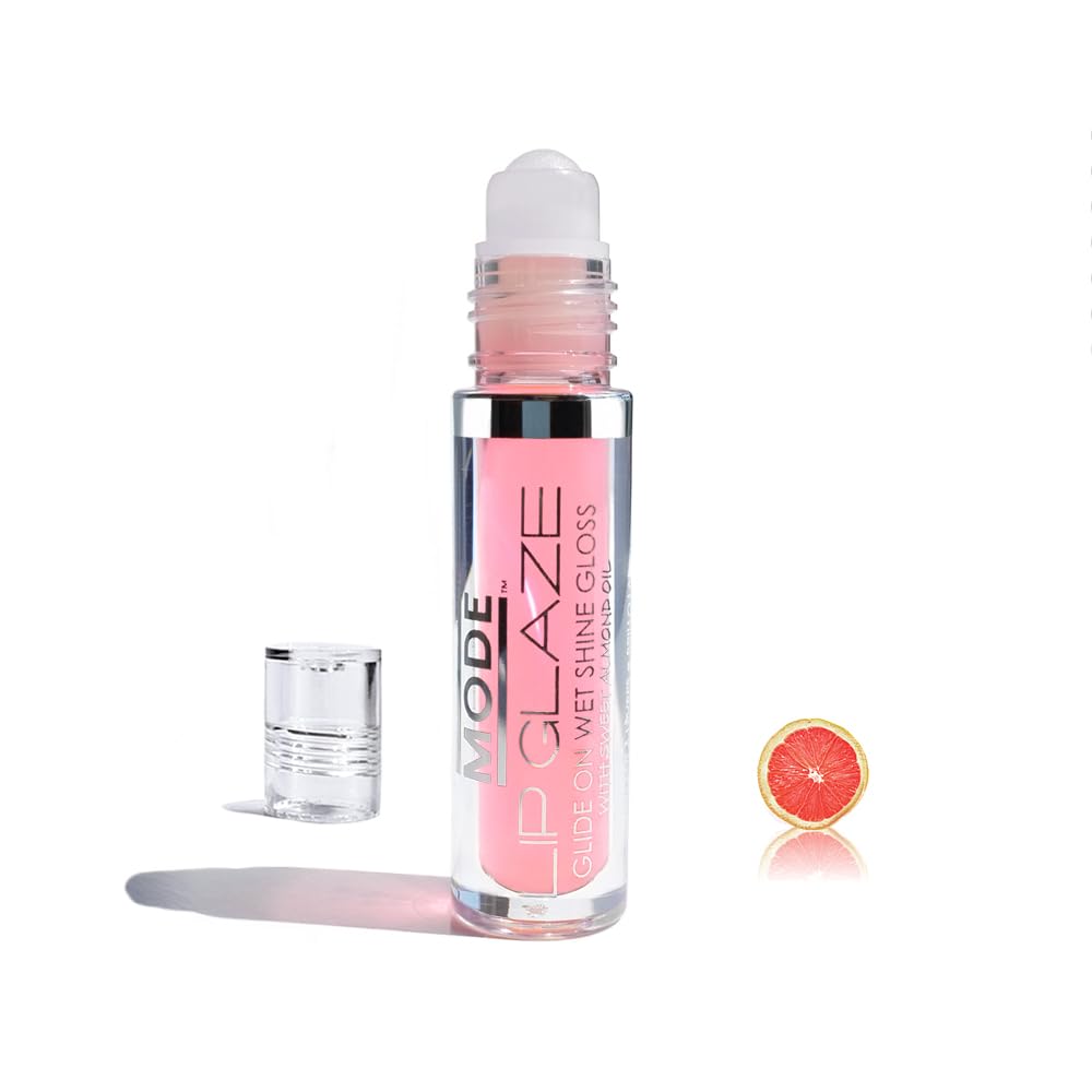 MODE Lip Glaze Bubble Gum Flavored Lip Gloss Hydrating Sheer Wet Shine
