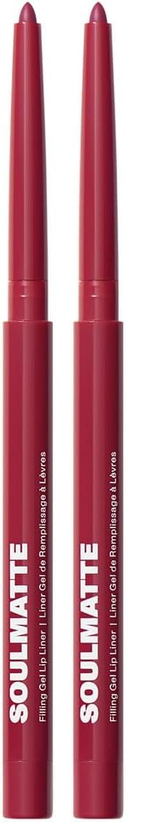MORPHE Soulmatte Gel Lip Liner - Creamy Lip Pencil with a Matte Formula - Precision Contour Pencil with Sweet Almond & Tea Seed Oil for Long-Lasting Definition - Other Half (0.007 oz)