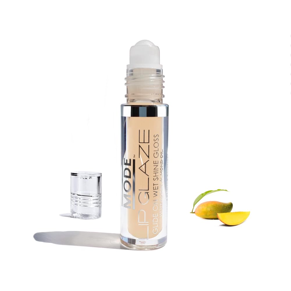 MODE Lip Glaze Bubble Gum Flavored Lip Gloss Hydrating Sheer Wet Shine