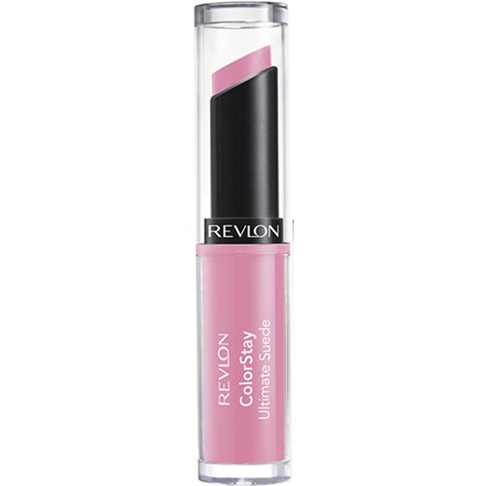 REVLON Lipstick, ColorStay Ultimate Suede Lipstick, High Impact Lip color with Moisturizing Creamy Formula, Infused with Vitamin E, 070 Preview, 0.09 Oz