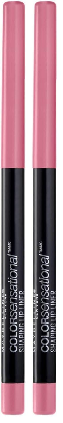 Maybelline Color Sensational Shaping Lip Liner with Self-Sharpening Tip, Totally Toffee, Nude, 1 Count