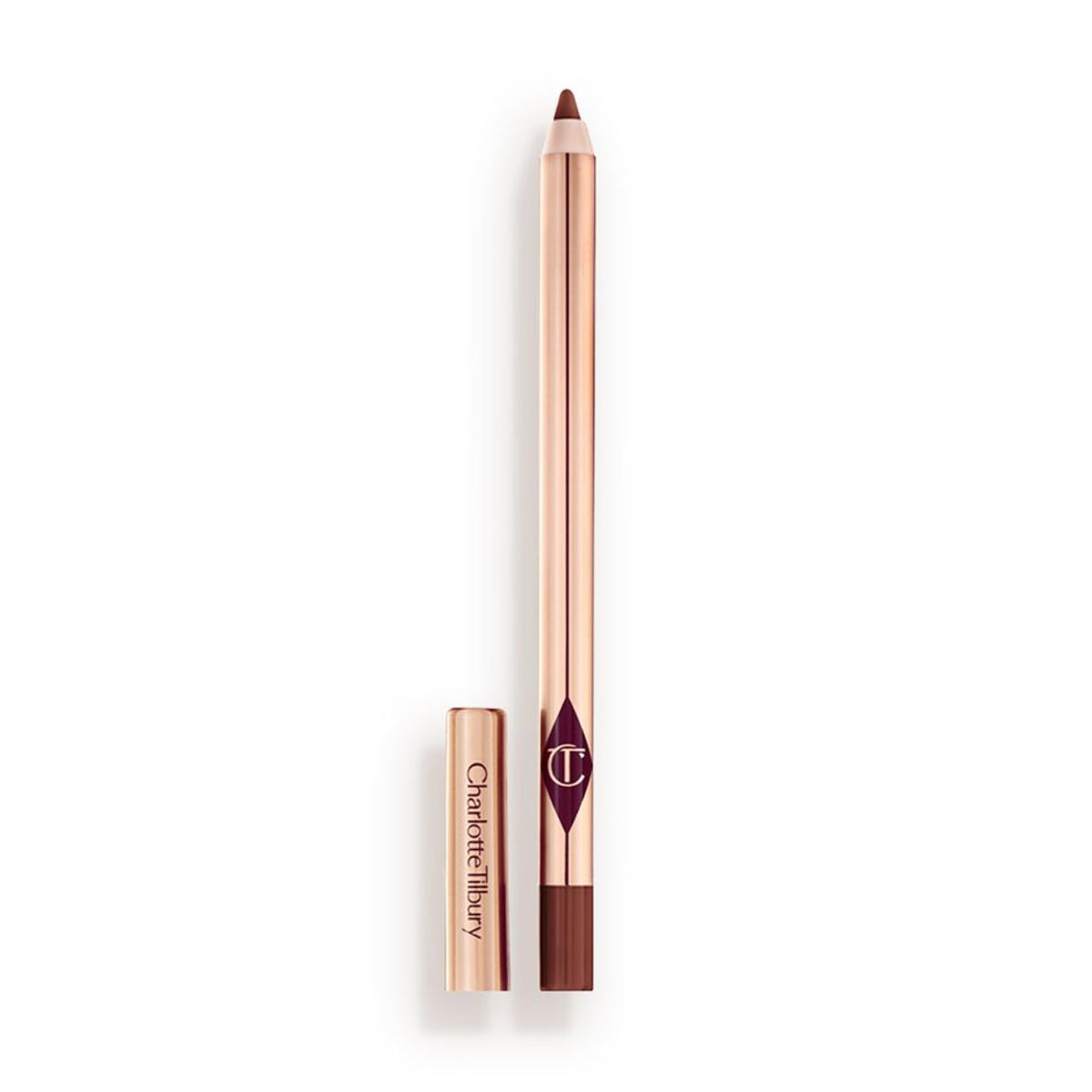 Charlotte Tilbury Lip Cheat Lip Liner Pencil - Gives Lips a Fuller-Looking, Defined Pout - Enriched with Jojoba Oil & Hyaluronic Acid - Waterproof, Smudge-Proof & Transfer-Proof
