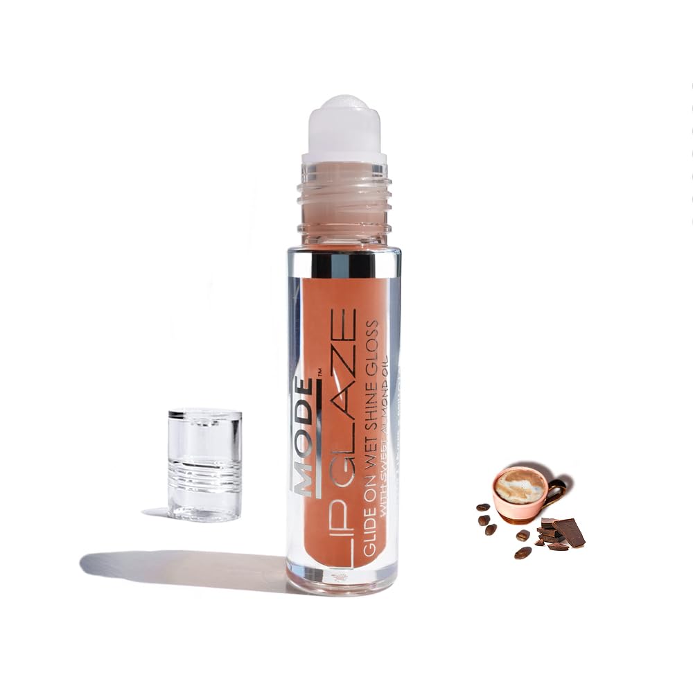 MODE Lip Glaze Bubble Gum Flavored Lip Gloss Hydrating Sheer Wet Shine
