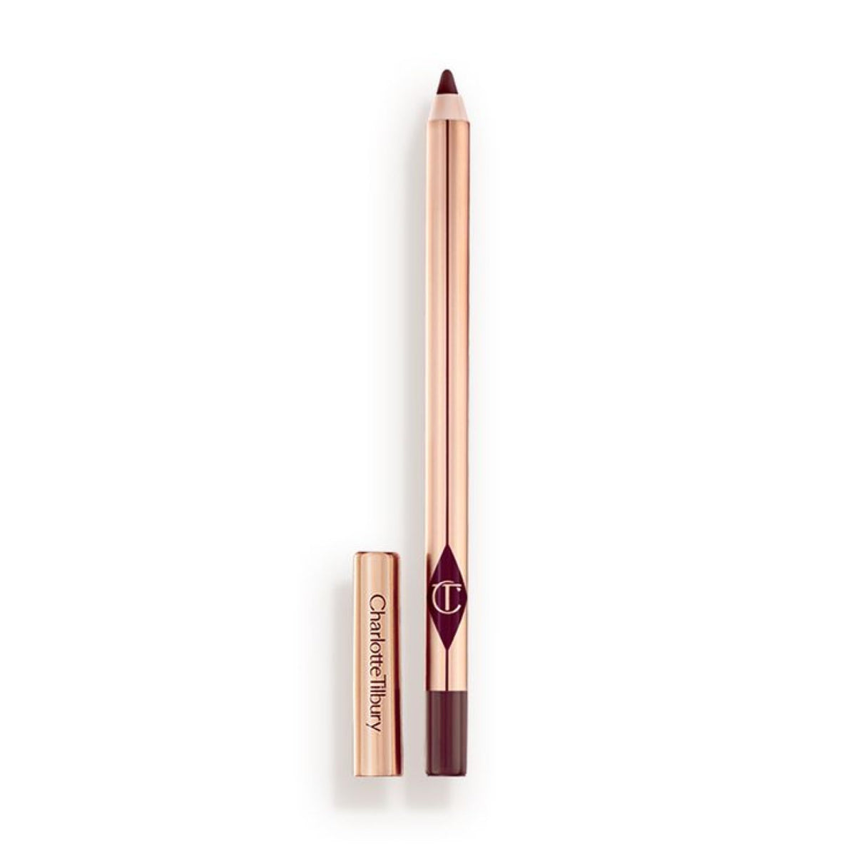 Charlotte Tilbury Lip Cheat Lip Liner Pencil - Gives Lips a Fuller-Looking, Defined Pout - Enriched with Jojoba Oil & Hyaluronic Acid - Waterproof, Smudge-Proof & Transfer-Proof