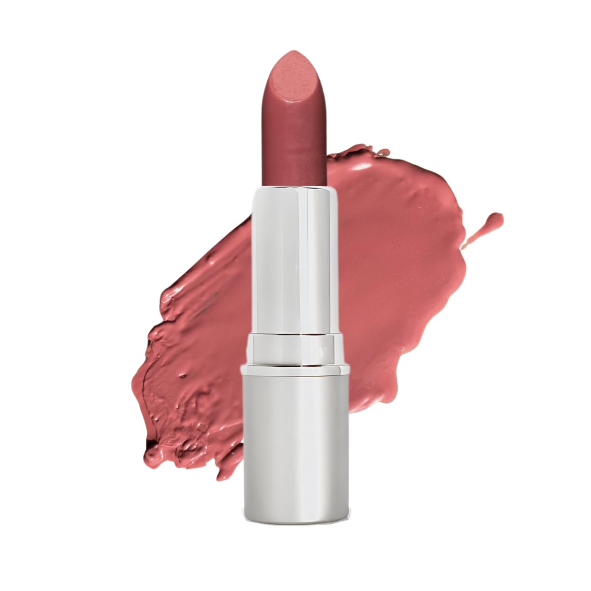 Honeybee Gardens Truly Natural Lipstick, Heirloom Pink Mauve Matte, 0.11 oz