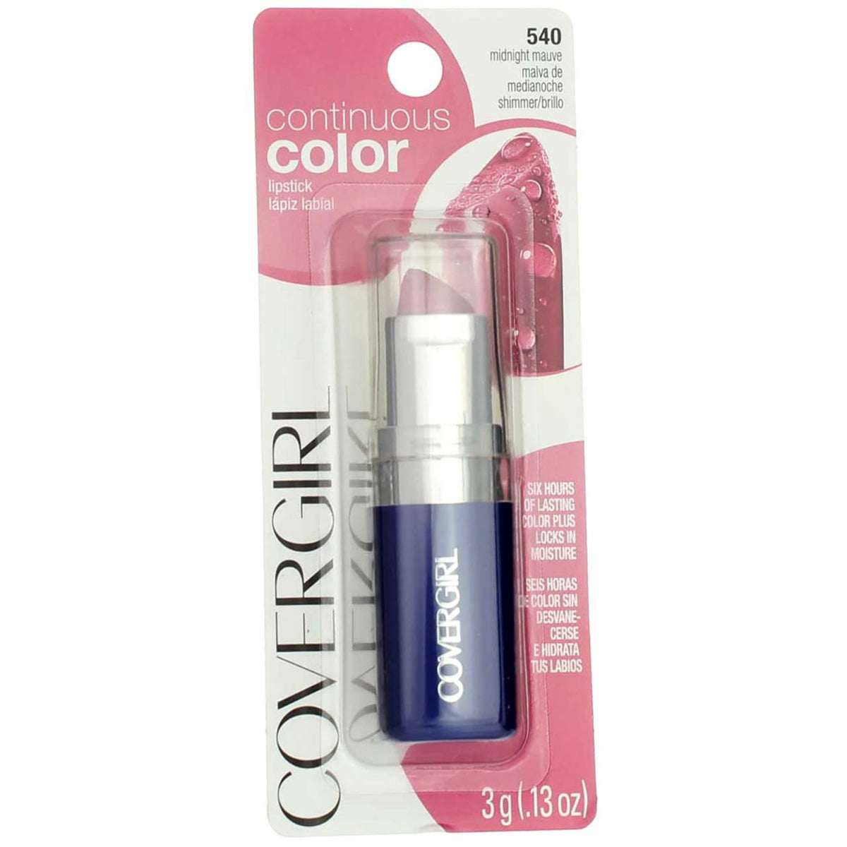 Covergirl Continuous Color Lipstick, 425 Vintage Wine, 0.13 Oz (Packaging May Vary)