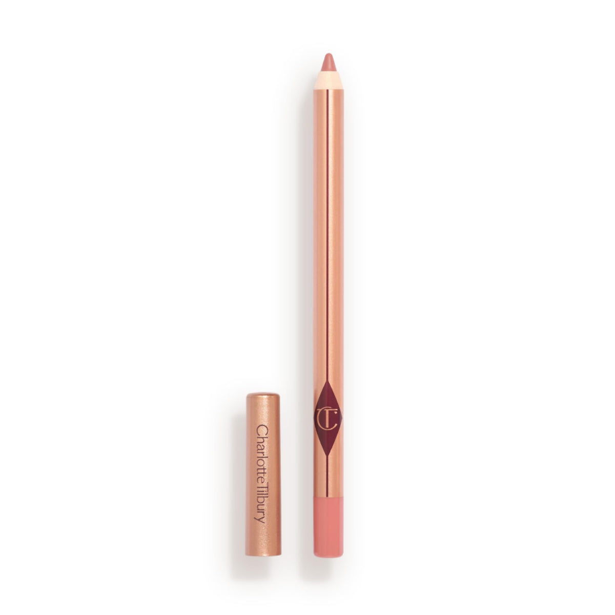 Charlotte Tilbury Lip Cheat Lip Liner Pencil - Gives Lips a Fuller-Looking, Defined Pout - Enriched with Jojoba Oil & Hyaluronic Acid - Waterproof, Smudge-Proof & Transfer-Proof