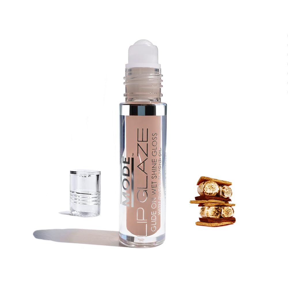 MODE Lip Glaze Bubble Gum Flavored Lip Gloss Hydrating Sheer Wet Shine