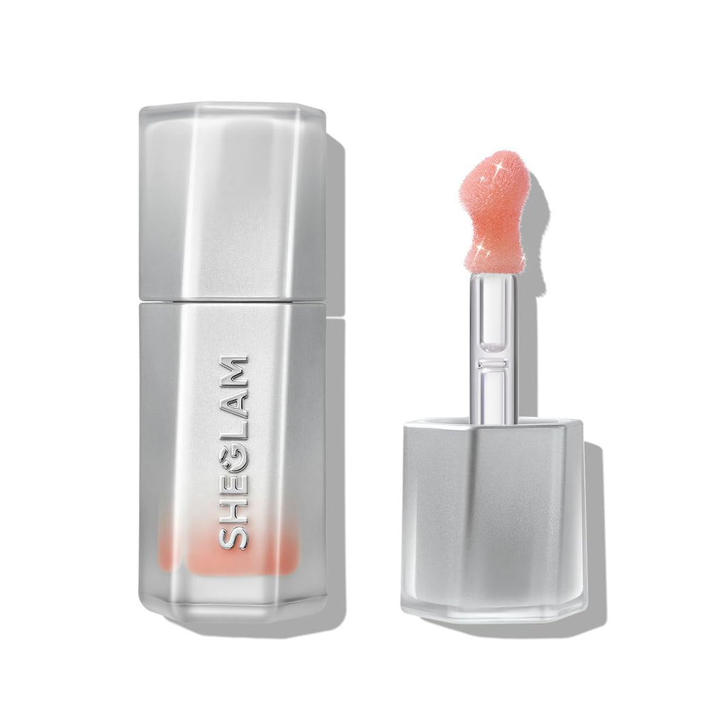 SHEGLAM Glass Lock Air Gloss High Shine Finish Moisturizing Lip Gloss-Sweet Drizzle