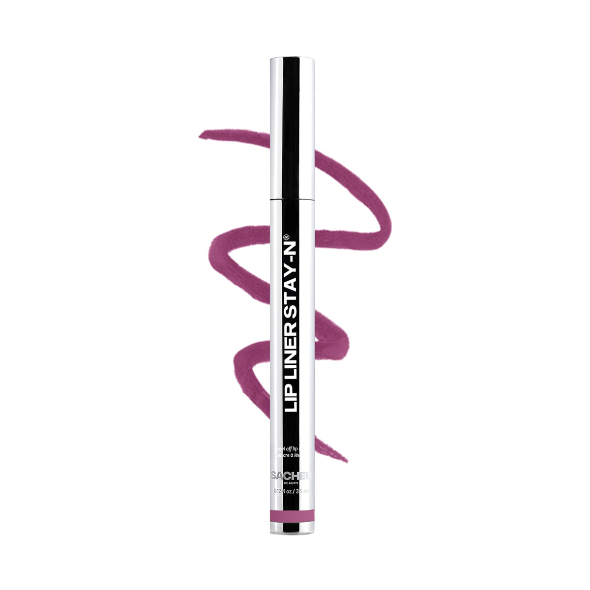 Sacheu Lip Liner STAY-N Peel Off Lip Stain, Longwear, p-INKED