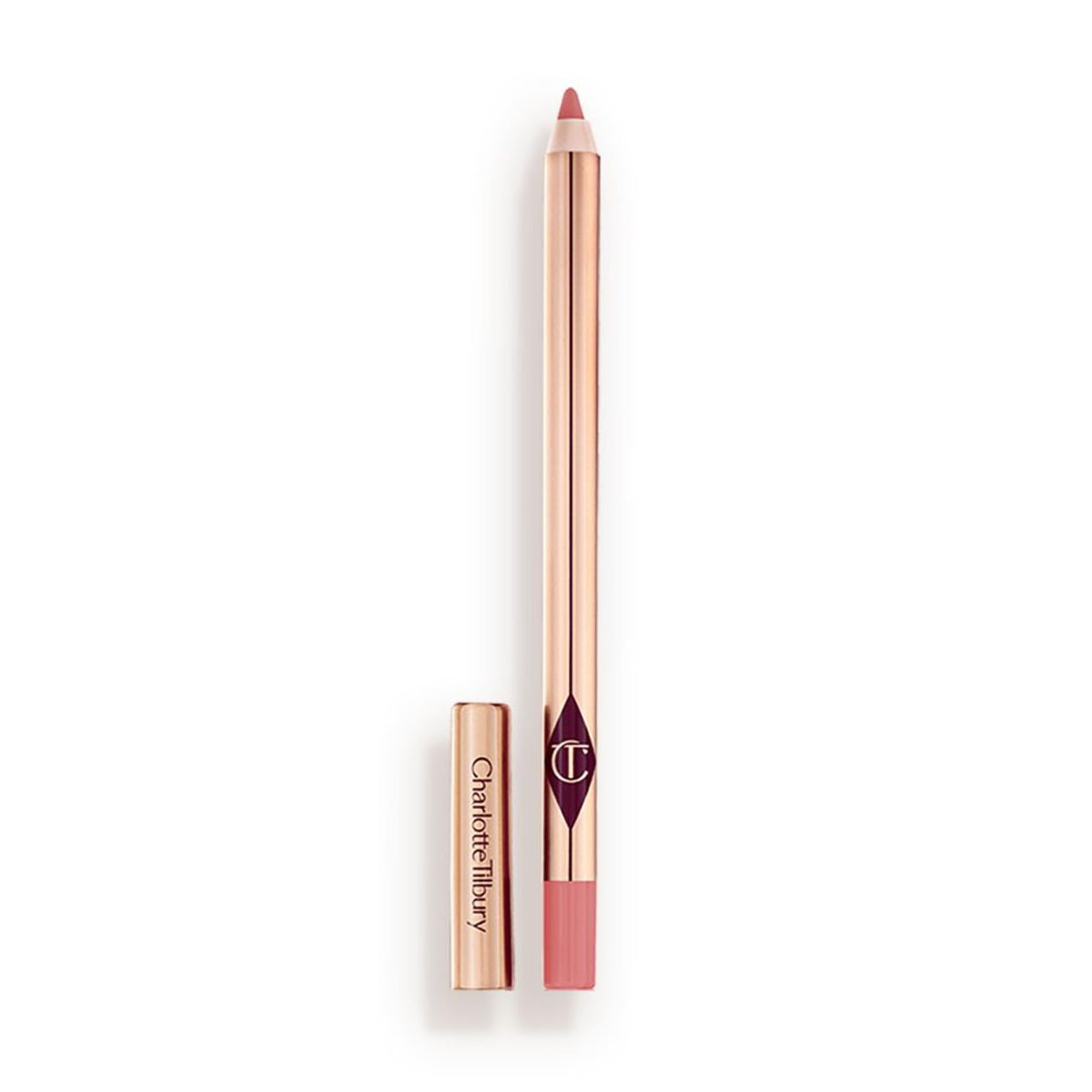 Charlotte Tilbury Lip Cheat Lip Liner Pencil - Gives Lips a Fuller-Looking, Defined Pout - Enriched with Jojoba Oil & Hyaluronic Acid - Waterproof, Smudge-Proof & Transfer-Proof