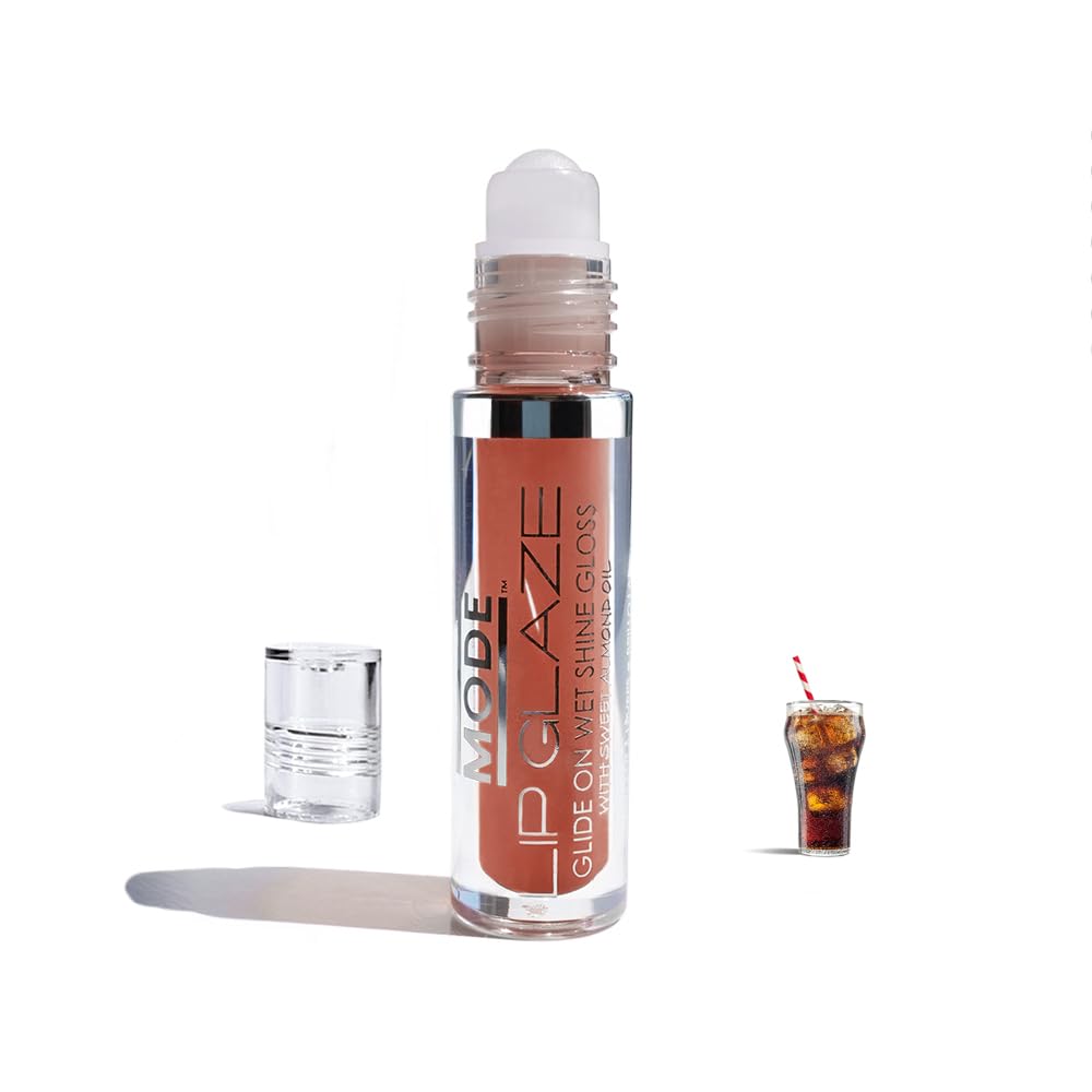 MODE Lip Glaze Bubble Gum Flavored Lip Gloss Hydrating Sheer Wet Shine