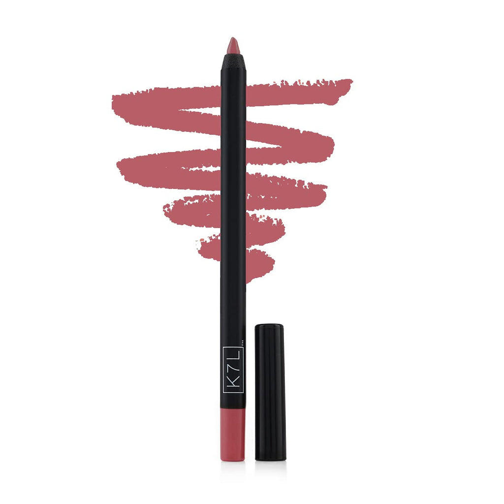 K7L Dark Pink Lipliner Pencil, Creamy, Longwear, Waterproof