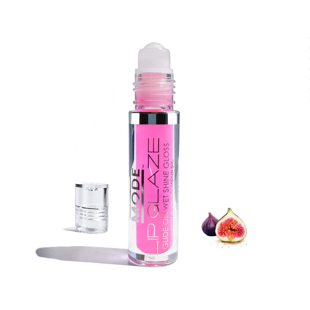 MODE Lip Glaze Bubble Gum Flavored Lip Gloss Hydrating Sheer Wet Shine