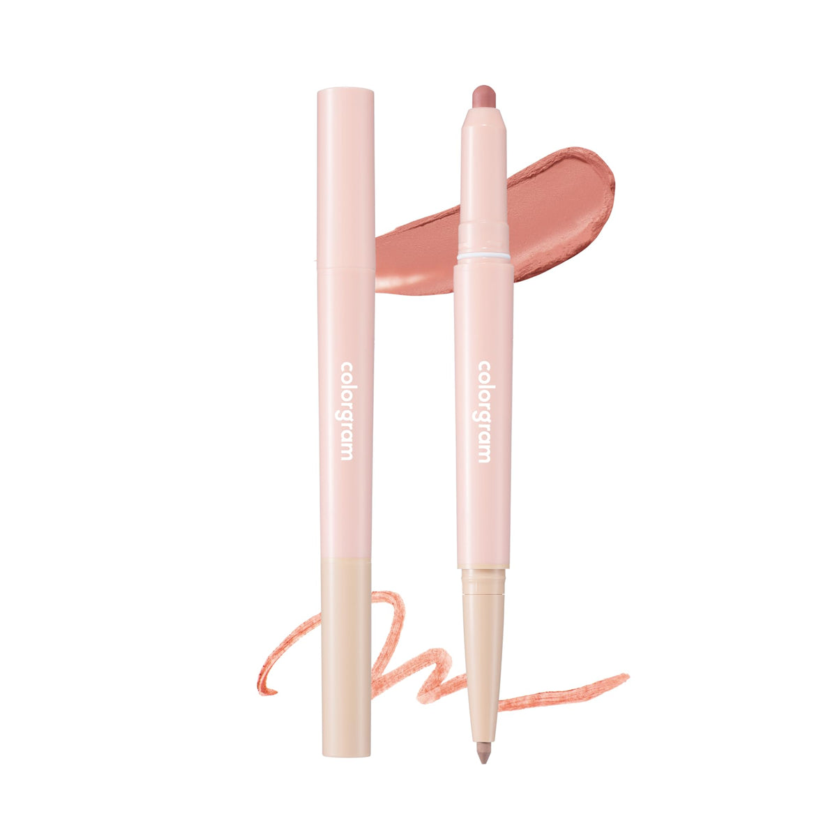 COLORGRAM All In One Over-Lip Maker 02 Cool Pink | Versatile Lip Liner & Contour with Natural Shades, Matte finish, Bigger and Fuller Lips, Plumping effect, Smooth creamy texture