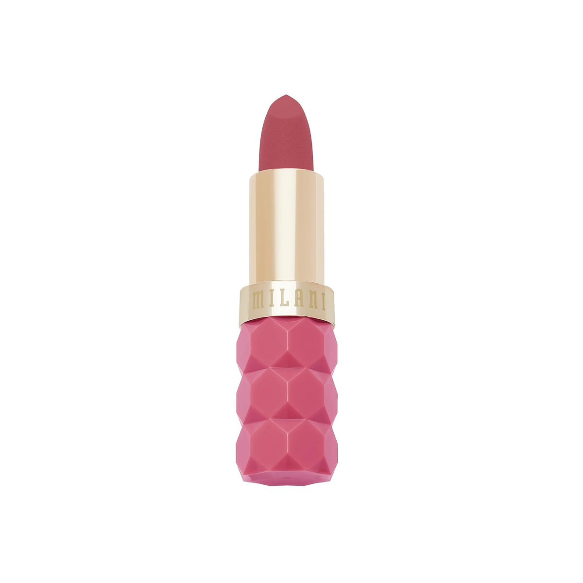 Milani Color Fetish Matte Lipstick for Women Long Lasting Lip Color - Peony