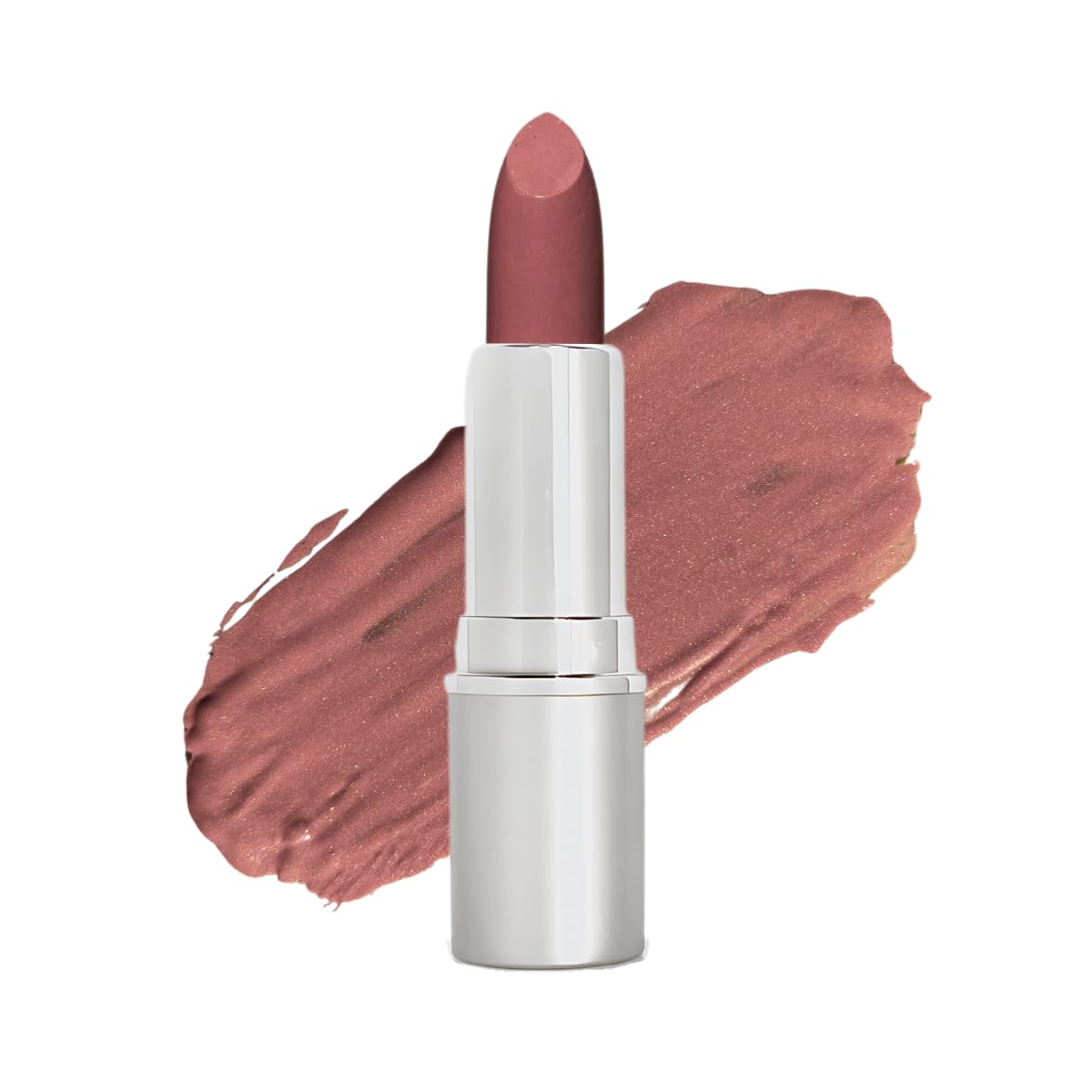 Honeybee Gardens Truly Natural Lipstick, Heirloom Pink Mauve Matte, 0.11 oz