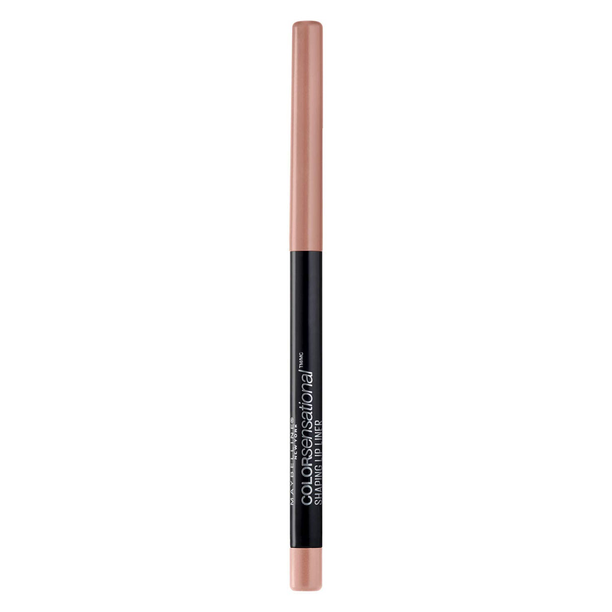 Maybelline Color Sensational Shaping Lip Liner with Self-Sharpening Tip, Gone Griege, Nude, 1 Count