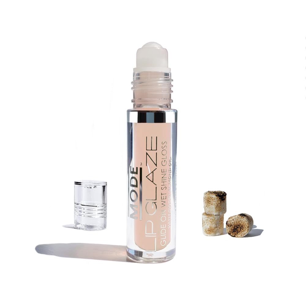 MODE Lip Glaze Bubble Gum Flavored Lip Gloss Hydrating Sheer Wet Shine