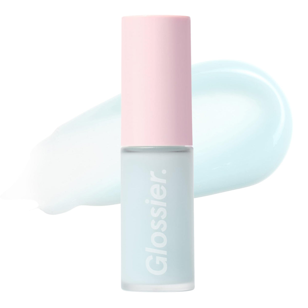 Glossier Lip Glaze Cooling Lip Oil, Chilly Cool Baby Pink