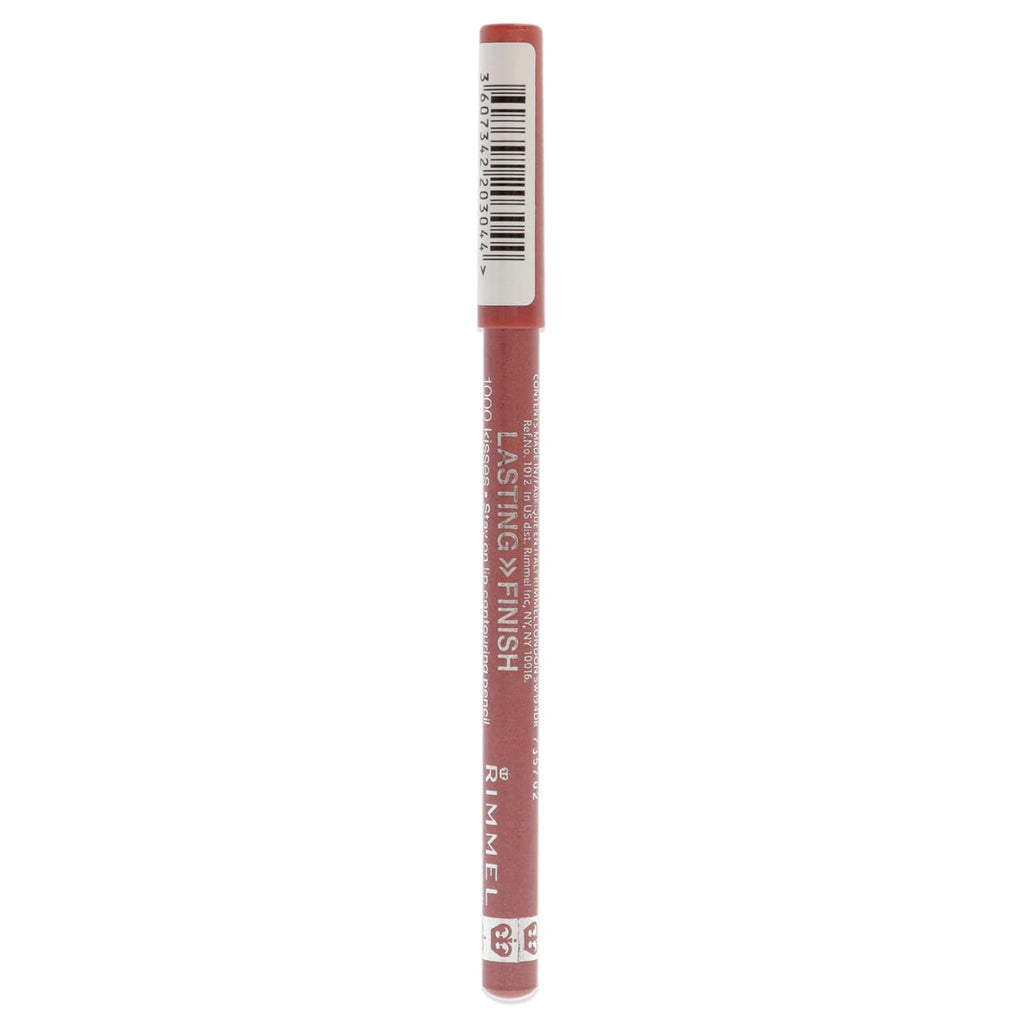 Rimmel London Lasting Finish 1000 Kisses Lip Liner - 007 Rose Quartz Lip Liner Women 0.04 oz