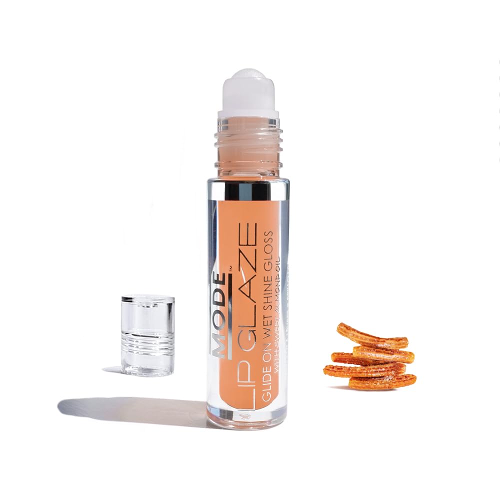 MODE Lip Glaze Bubble Gum Flavored Lip Gloss Hydrating Sheer Wet Shine