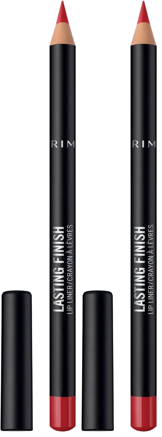 Rimmel Lasting Finish 8HR Soft Lip Liner Pencil - Vibrant, Blendable Formula to Lock Lipstick in Place for 8 Hours - 850 Underground, .04oz