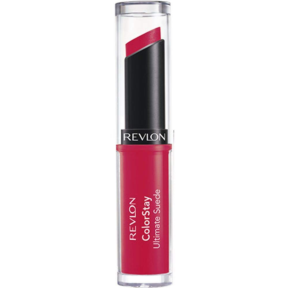 REVLON Lipstick, ColorStay Ultimate Suede Lipstick, High Impact Lip color with Moisturizing Creamy Formula, Infused with Vitamin E, 070 Preview, 0.09 Oz