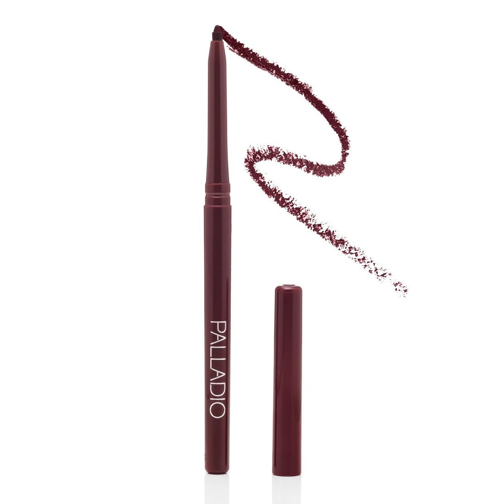 Palladio Retractable Waterproof Lip Liner High Pigmented and Creamy Color Slim Twist Up Smudge Proof Formula with Long Lasting All Day Wear No Sharpener Required, Naked
