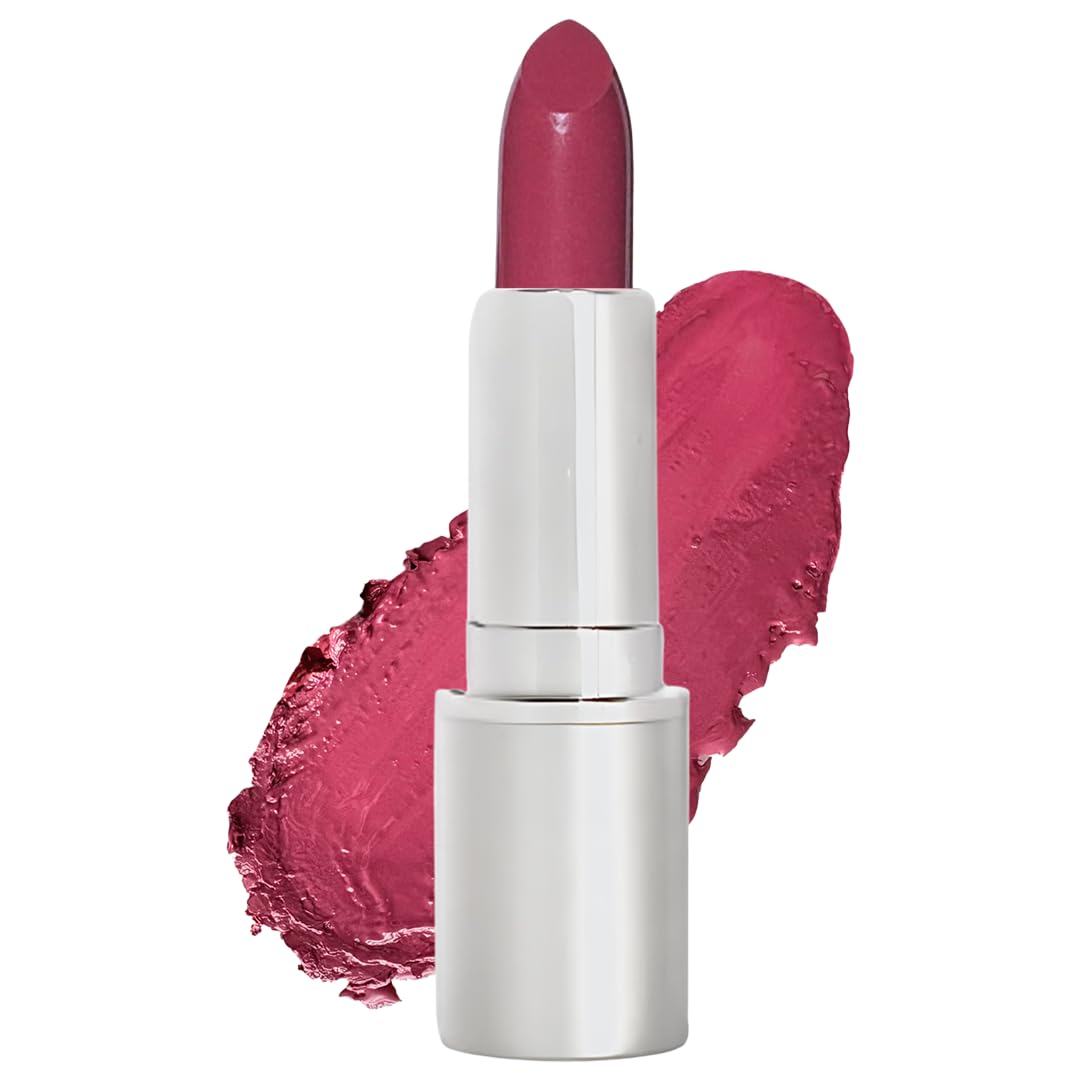 Honeybee Gardens Truly Natural Lipstick, Heirloom Pink Mauve Matte, 0.11 oz