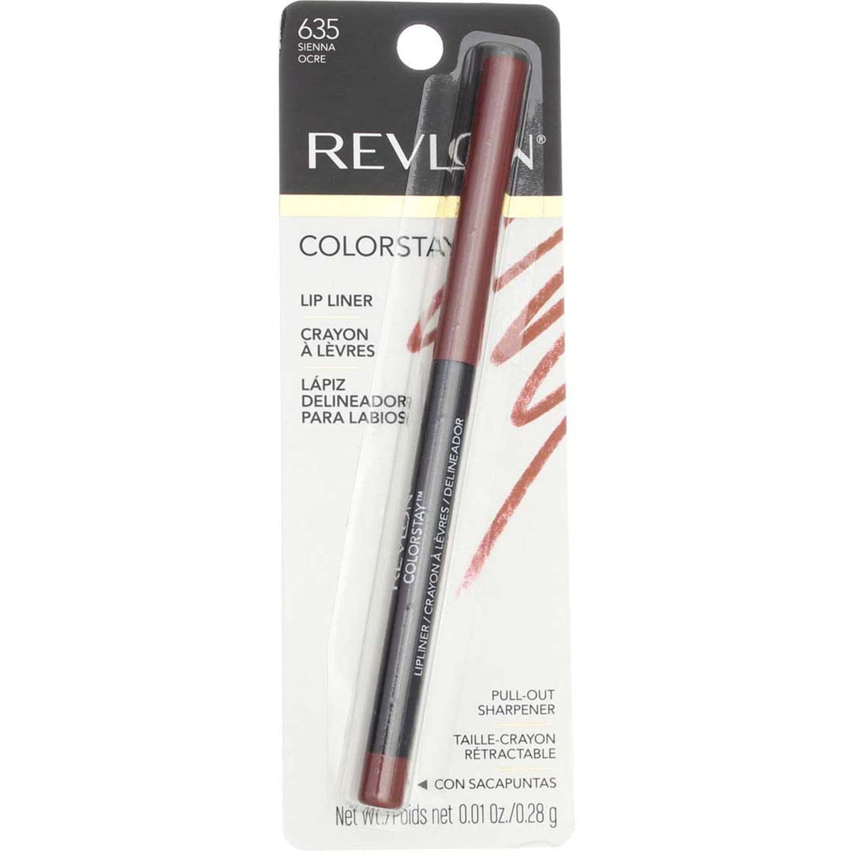 Revlon ColorStay Longwear Lip Liner, 660 Mauve, 0.01 oz