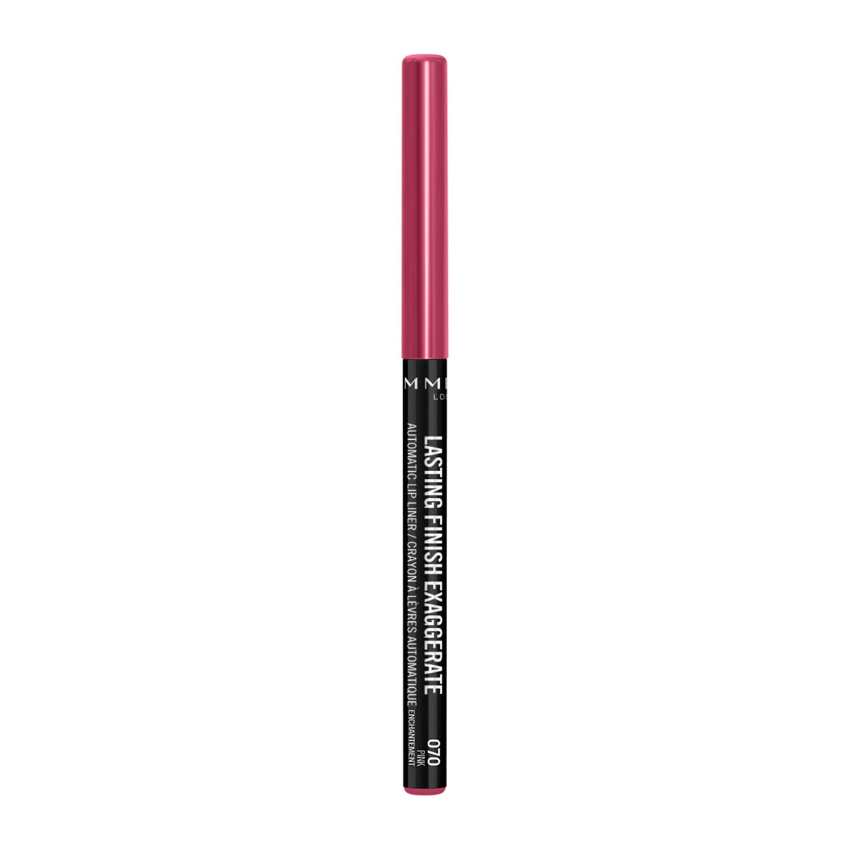 Rimmel Lasting Finish Exaggerate Automatic Lip Liner - Rich, Smooth Formula, Long Lasting - 70 Pink Enchantment, .01oz