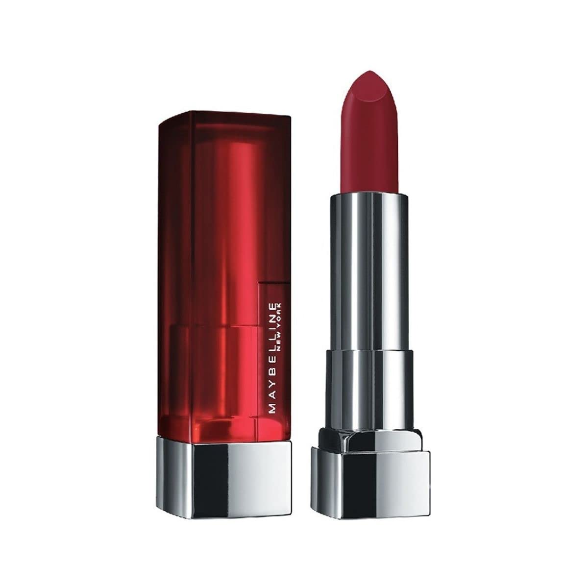 Maybelline Color Sensational Lipstick, Lip Makeup, Cream Finish, Hydrating Lipstick, Pink Wink, Coral Pink ,1 Count
