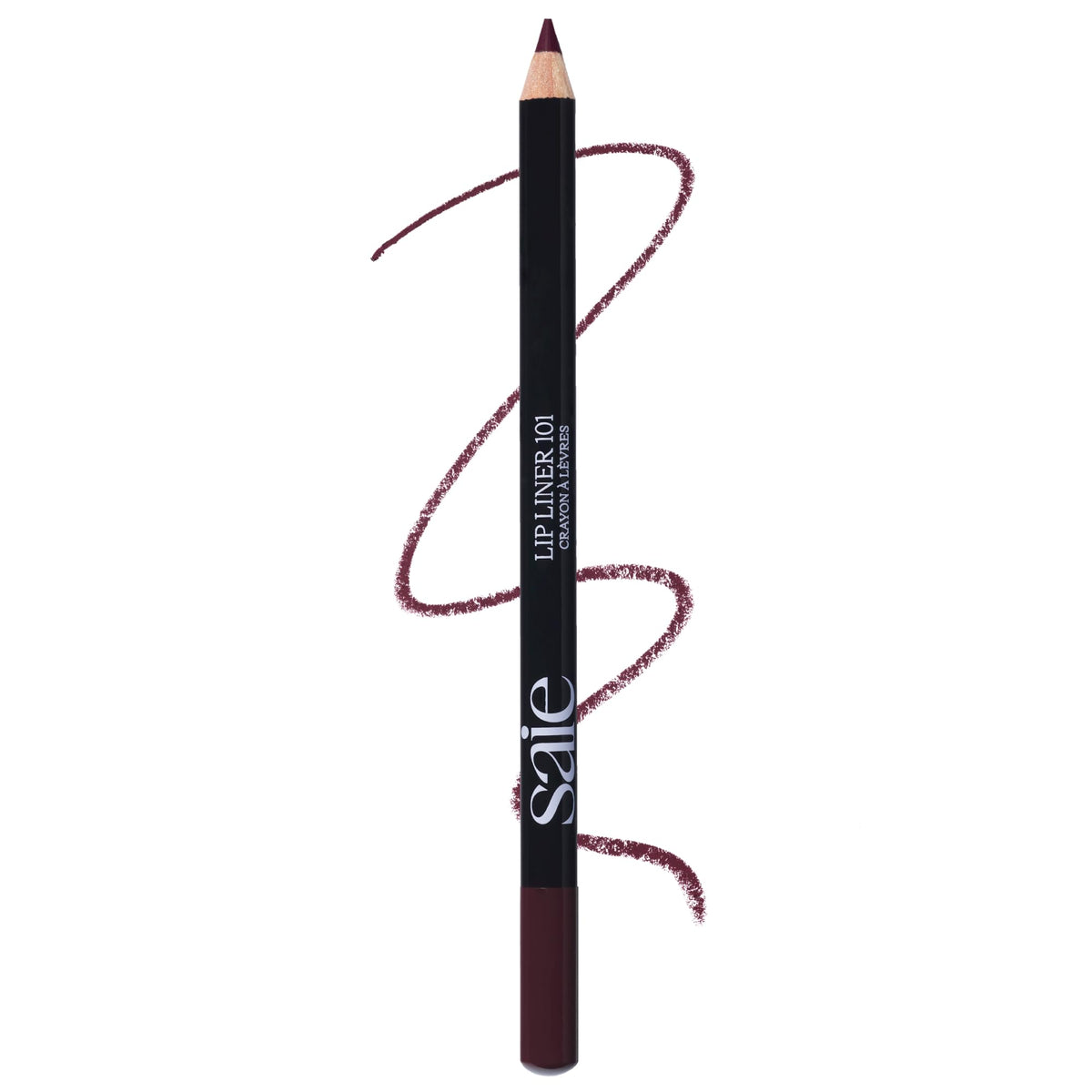 Saie Lip Liner 101 - Lip Pencil Made with a Creamy, Soft Matte Formula for a Naturally Framed or Fully Filled Look - Supercharged with Shea Butter & Jojoba Oil - Flirt (.05 oz)