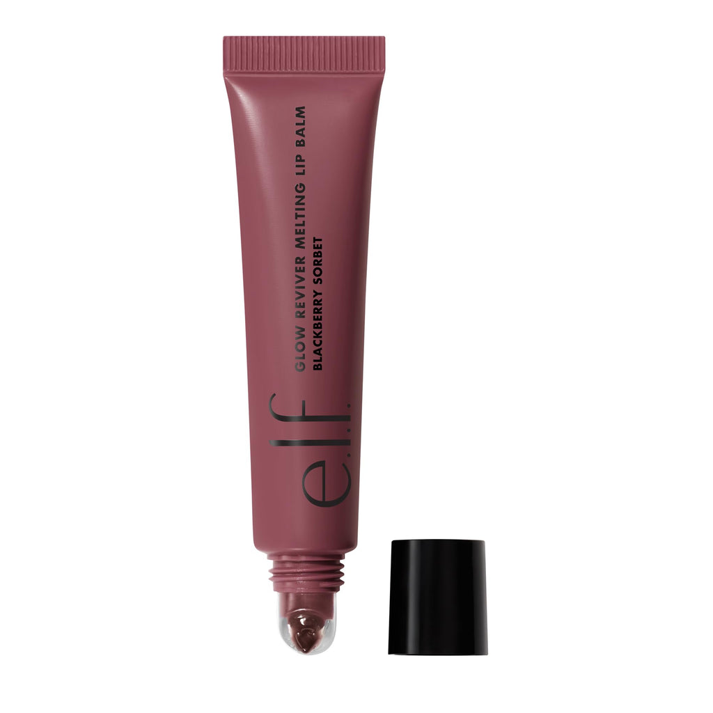 e.l.f. Glow Reviver Melting Lip Balm, Tinted, Blackberry Sorbet